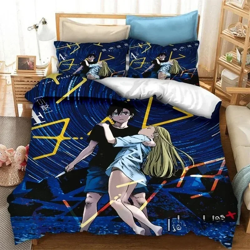 

Fashion 3D Print Anime Summer Time Rendering Bedding Set Duvet Covers Pillowcases Comforter Bedding Sets Bedclothes