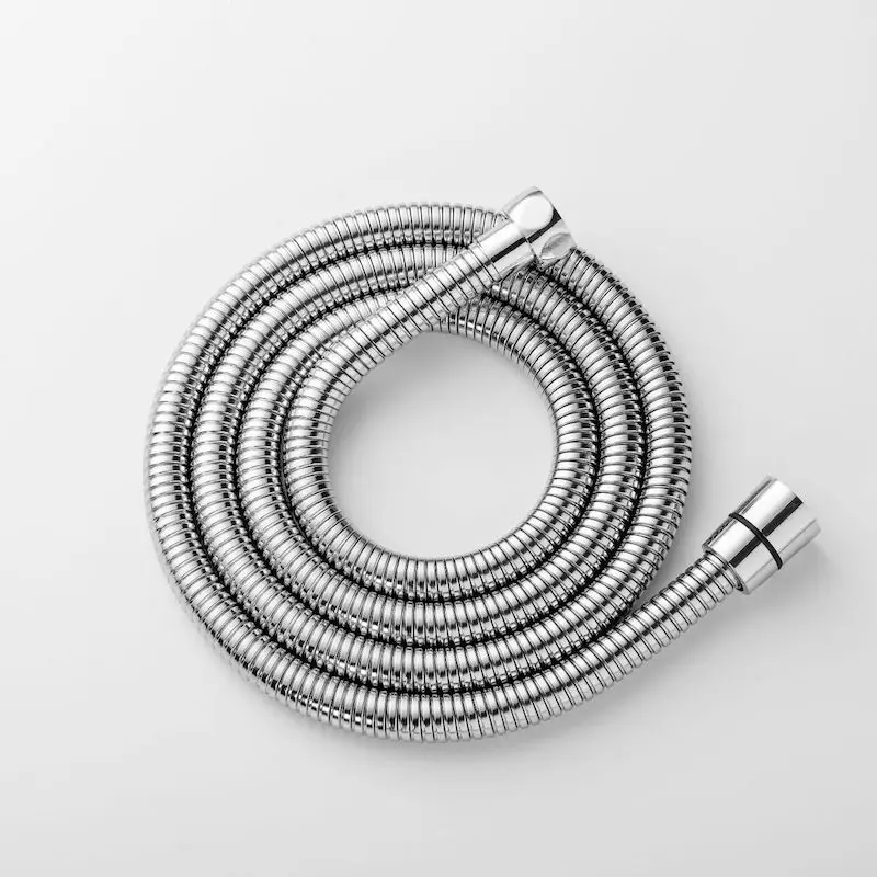 

Stainless Steel Encrypted Plating Shower Hose Explosion-proof Leak-proof 2 Meters Metal Shower Hose Wholesale Plumbing