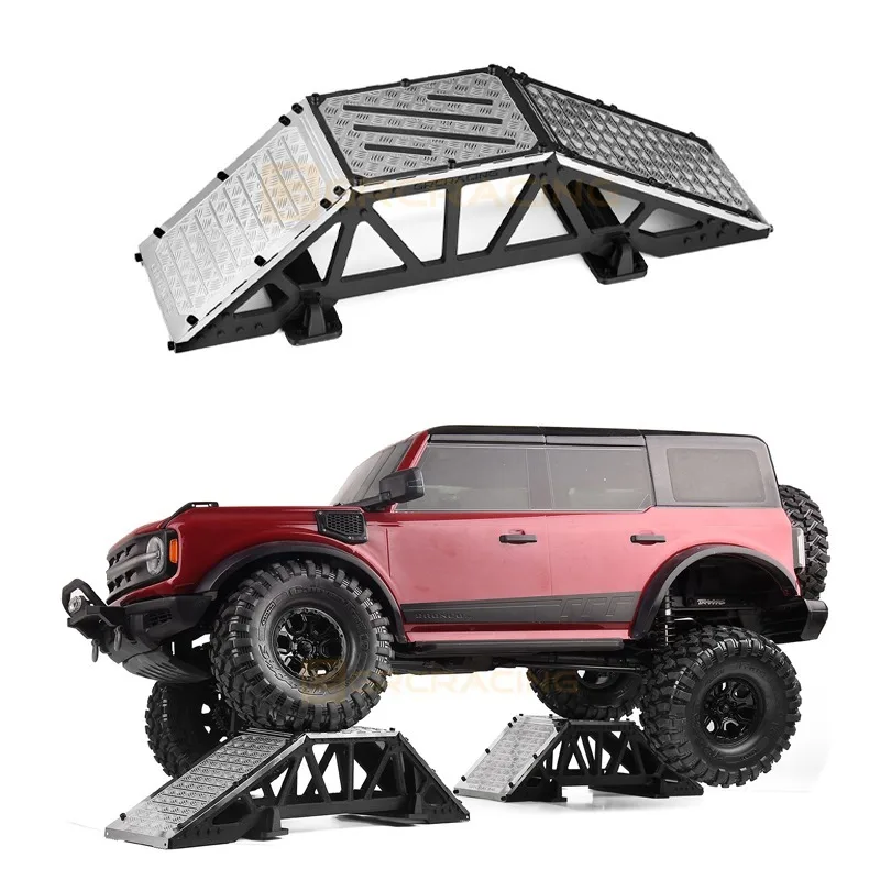 

1 шт. металлический односторонний мост для 1/10 RC гусеничного автомобиля Traxxas TRX4 Defender AXIAL SCX10 RC4WD RTG KM аксессуары