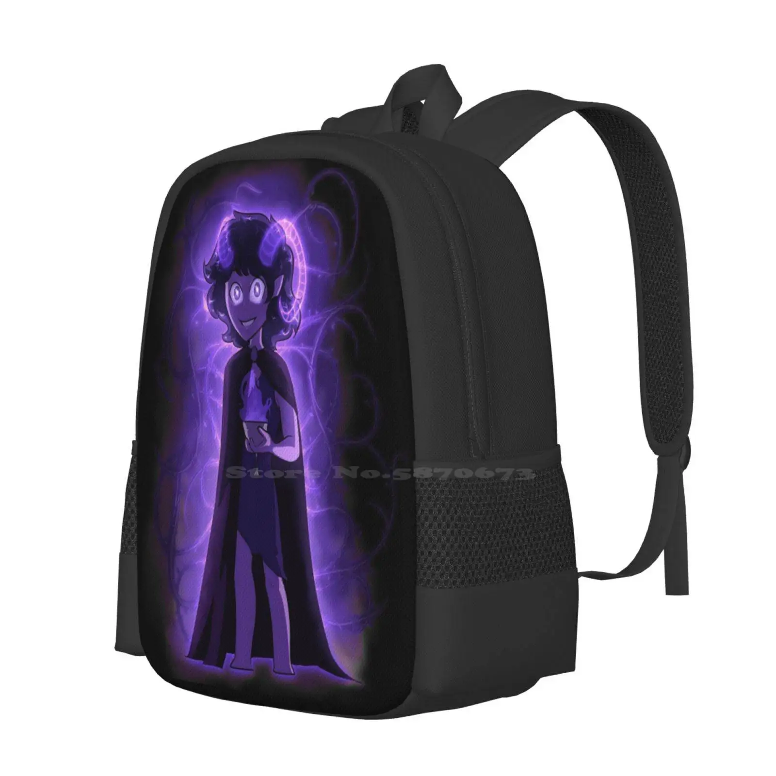 Dionysus 502D Print Design Backpack Student Bag Dionysus Bacchae Greek Mythology Overly Sarcastic Productions