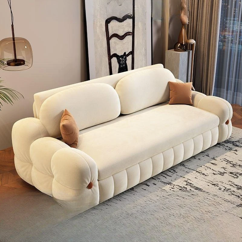 Sofa bed dual-purpose multi-functional pull-out foldable storage size apartment balcony