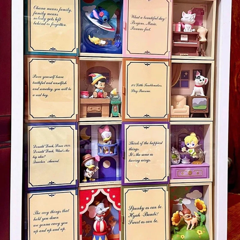 

POP Mart Disney Classic Fairy Tale Book Series Blind Box Mysterious Box Collection Handmade Trendy Surprise Valentine's Day Gift