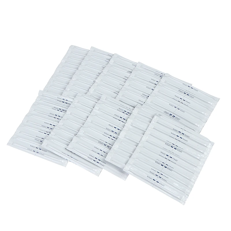 Cotonetes de algodão álcool molhado, cabeça dupla limpeza vara para iqos 2.4 plus ltn, 100pcs