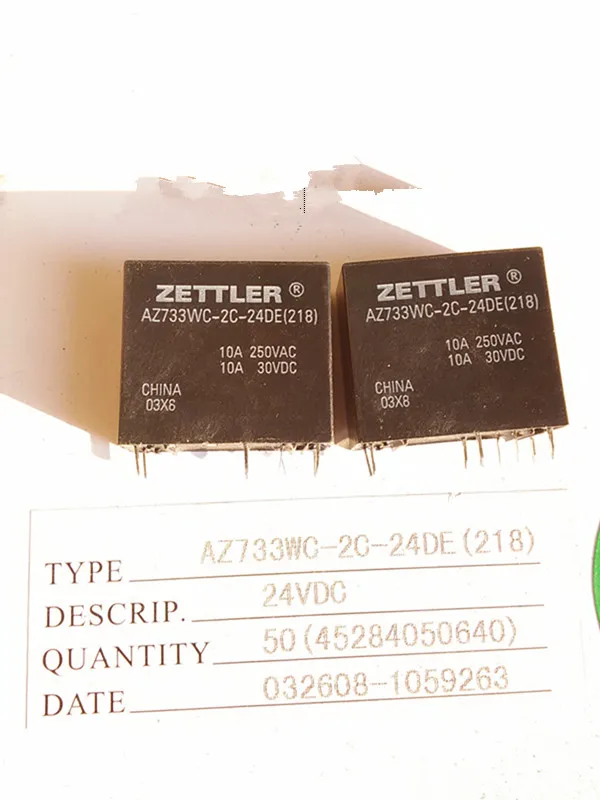 Free shipping  AZ733WC-2C-24DE[218]       10PCS  As shown