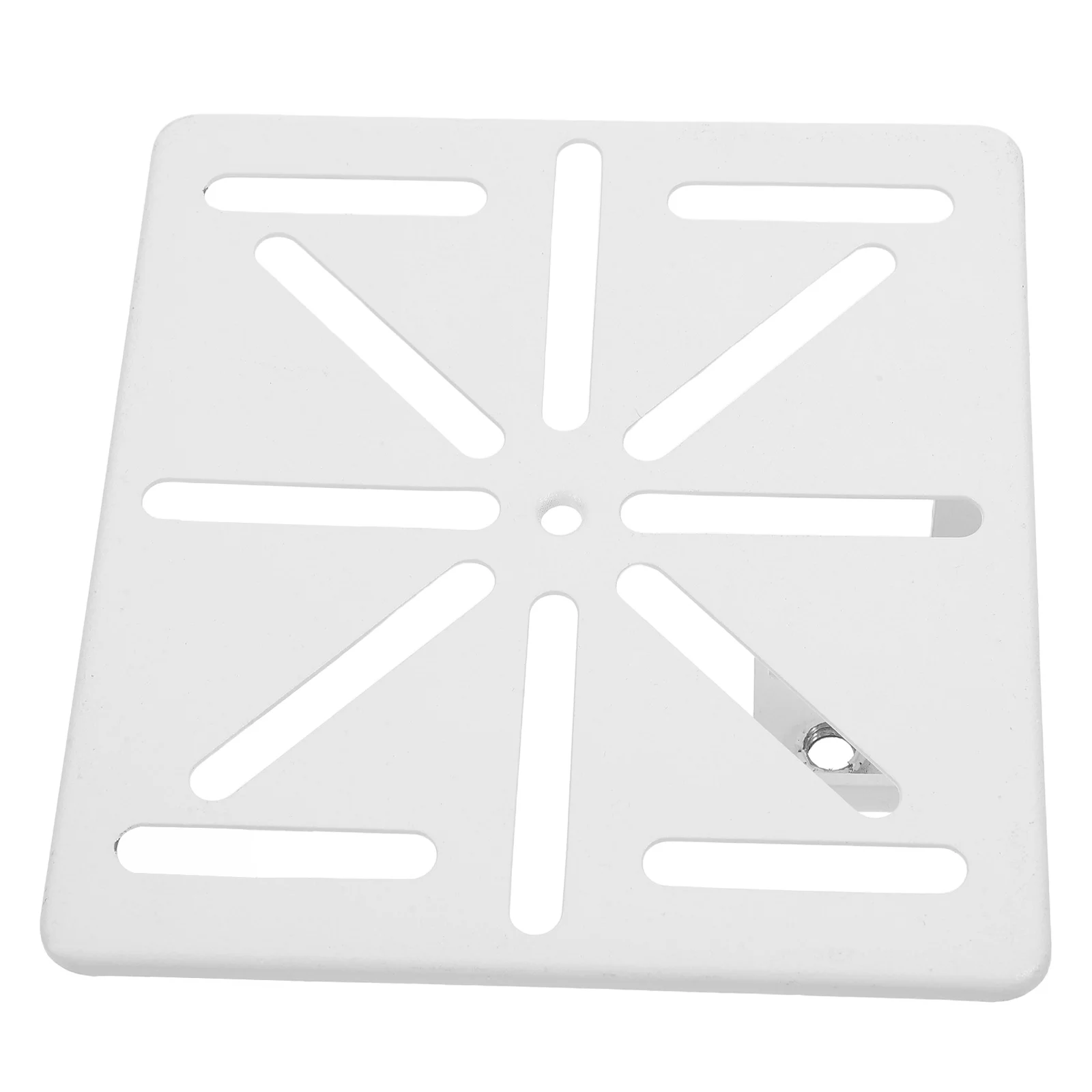 

Heavy Duty Cctv Dome Camera Bracket Thickened Iron Plate Wall Mount Monitor Support Universal Compatibility No Tools