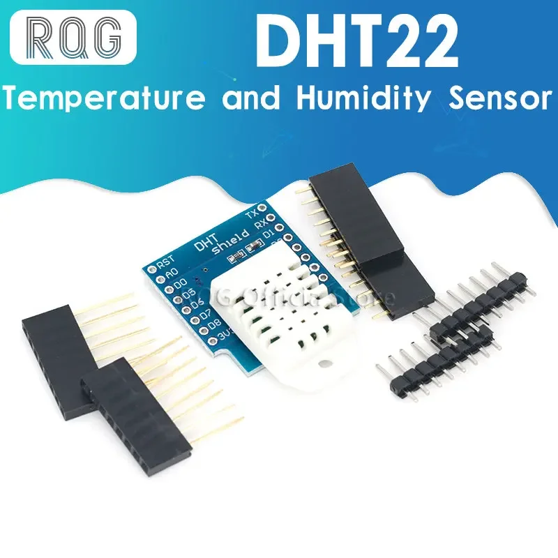 DHT22 Pro Shield for WEMOS D1 mini DHT22 Single-bus digital temperature and humidity sensor module sensor