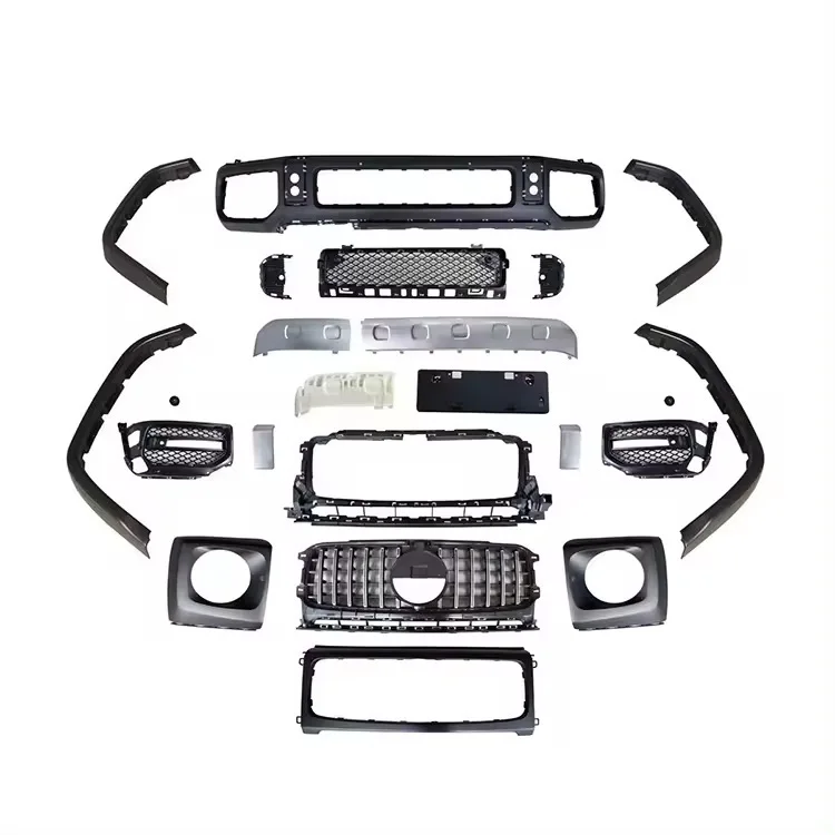 

Front Bumper Body Kit Front Lip for G Class W463 G350 G500 2017-2019 GT Style Front Lip Auto Accessories