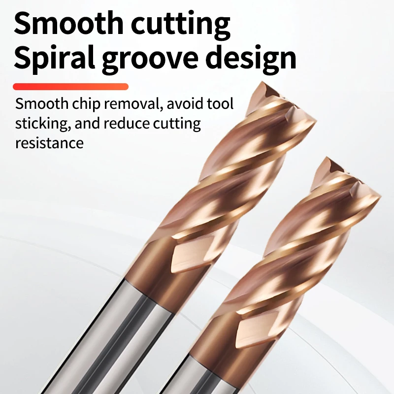 

Твердосплавная плоская концевая фреза с ЧПУ, вольфрамовая фреза, 4-зубая металлическая стальная обработка, инструмент для обработки ключей, квадратная фреза 6, 8, 12 хвостовиков HRC55