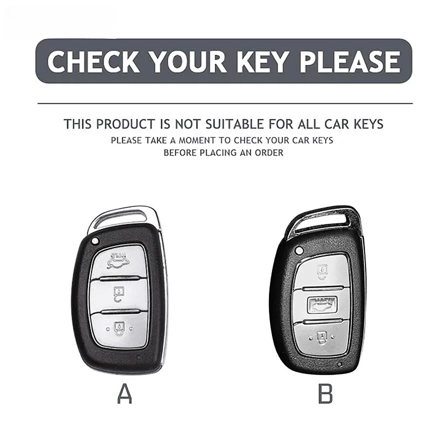 حافظة مفاتيح السيارة من البولي يوريثان غطاء شل فوب لشركة هيونداي توكسون سوناتا سانتا في إلنترا أكسنت سولاريس فيرنا ix25 ix35 i20 i30 i40