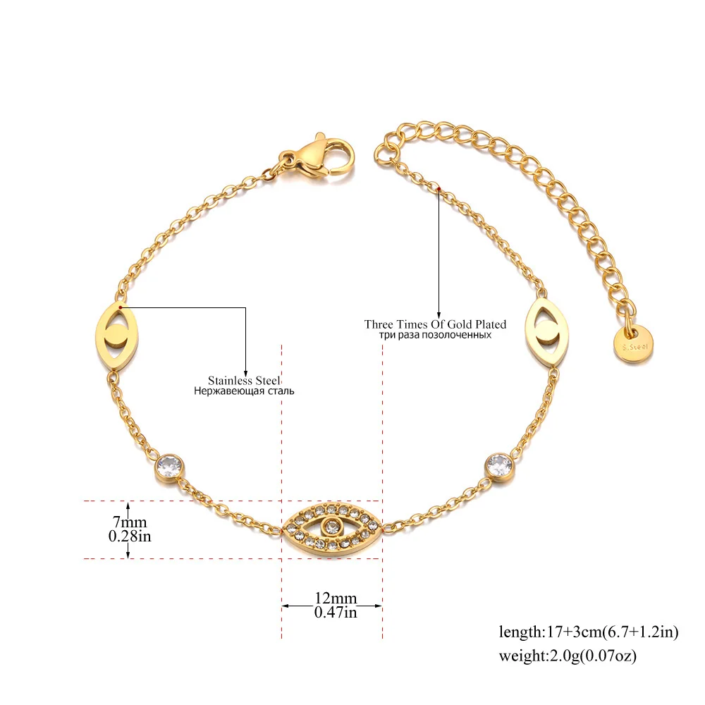 JeeMango Runde CZ-Anhänger-Halskette, Armband für Damen, weißer Zirkonia, Edelstahl, schlichter Luxus-Hochzeitsschmuck B26031 – Detail 17