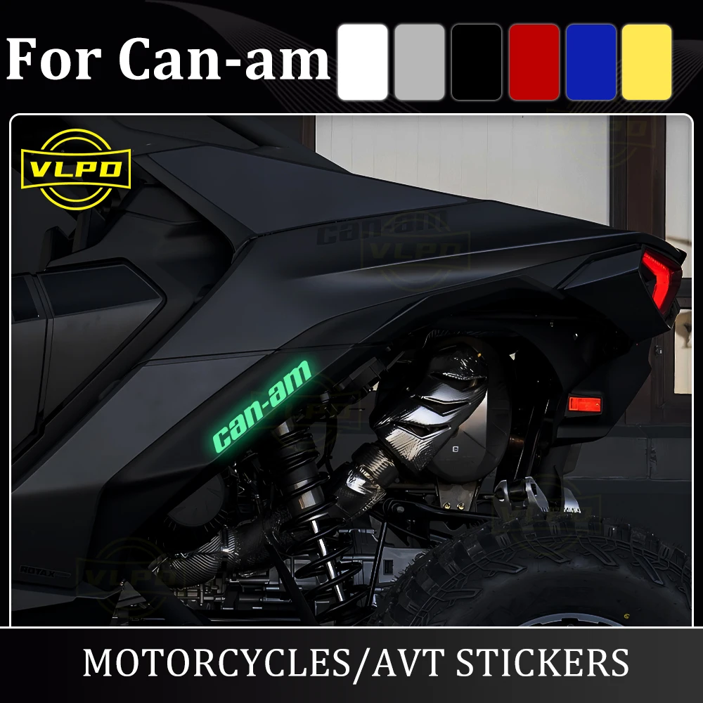 

ATV Stickers Waterproof Decal for Canam Maverick X3 Can Am Ryker 900 Renegade 800 Spyder F3 Outlander 1000 Can-am Sticker