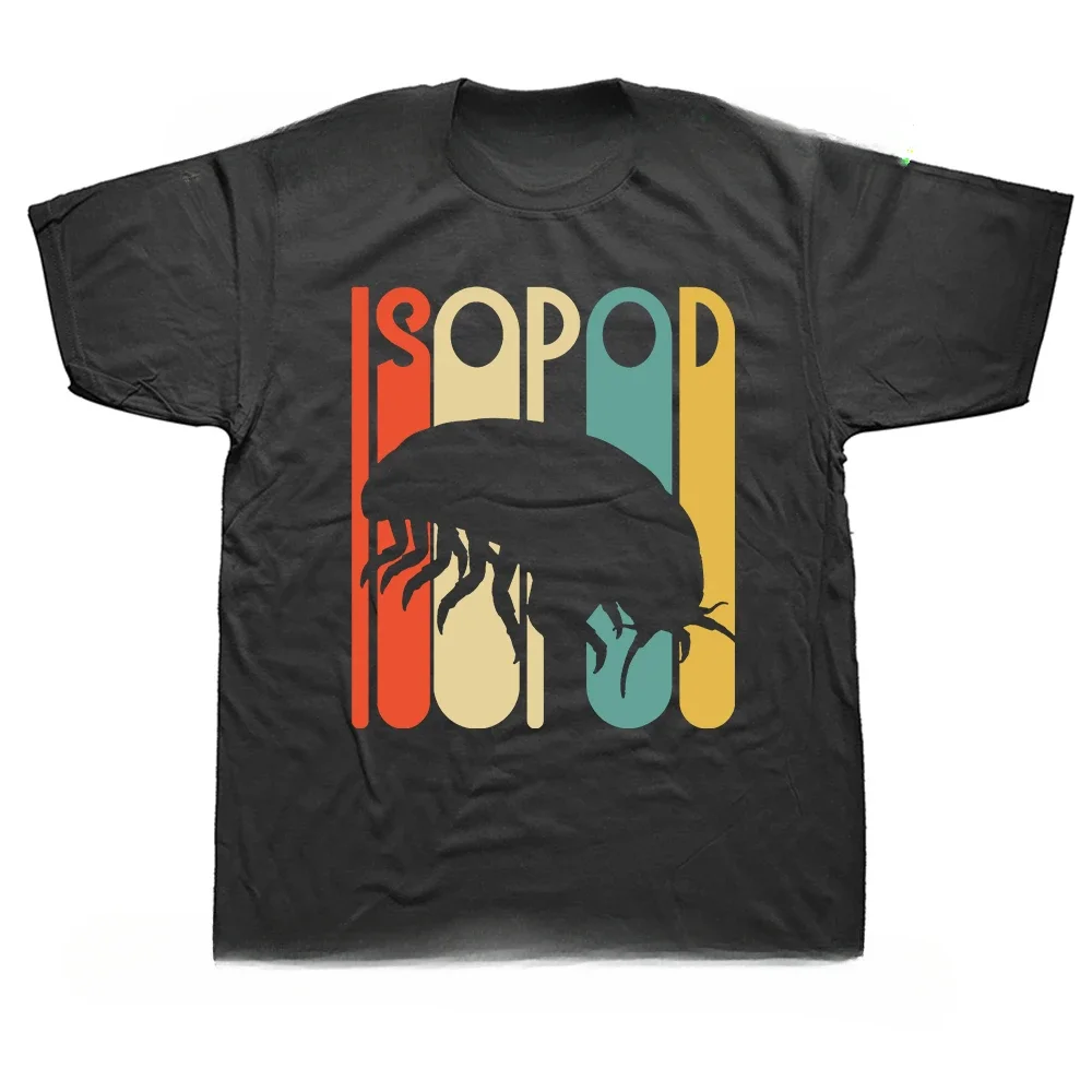 Funny Birthday Gift I Love Isopod T Shirt Isopods Animals Short Sleeve High Quality Unisex T-shirts Men Clothing Harajuku