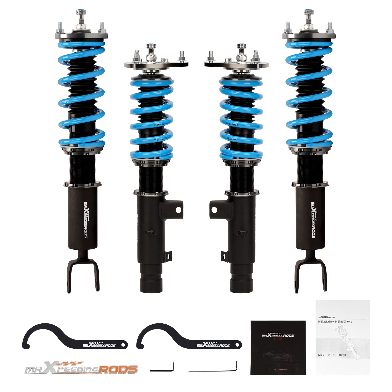 Puntales Coilovers ajustables de 24 vías para HONDA ACCORD COUPE CT1/CT2 2013-2017 para ACURA TLX UB1 2015-2018