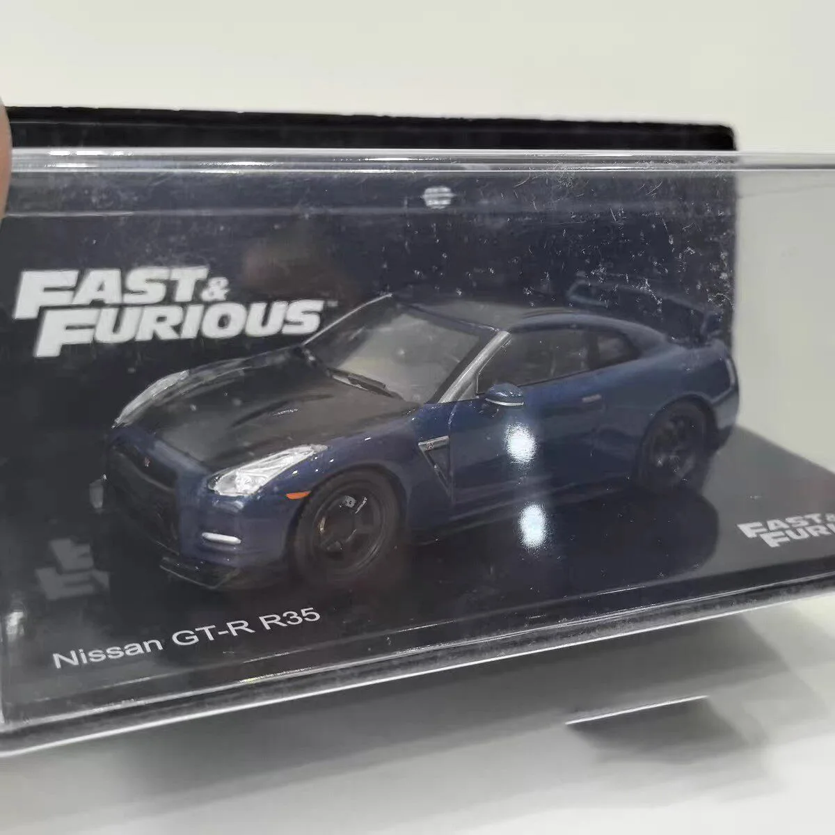 Paint Surface Defects Diecast IXO 1/43 Scale GT-R R35 Movie Car 1X Alloy Car Model