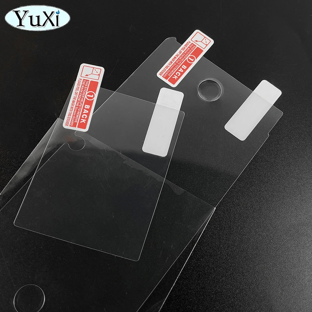 1Set Protective Film For New 3DS XL LL Clear Top Bottom Screen Protector Films For Nintend 3DS XL/LL