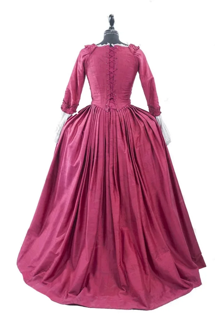 Medieval Victorian Renaissance Royal Court Rococo Baroque Dress 18th Century Tea Party Princess Gown Theater Stage Show Costume