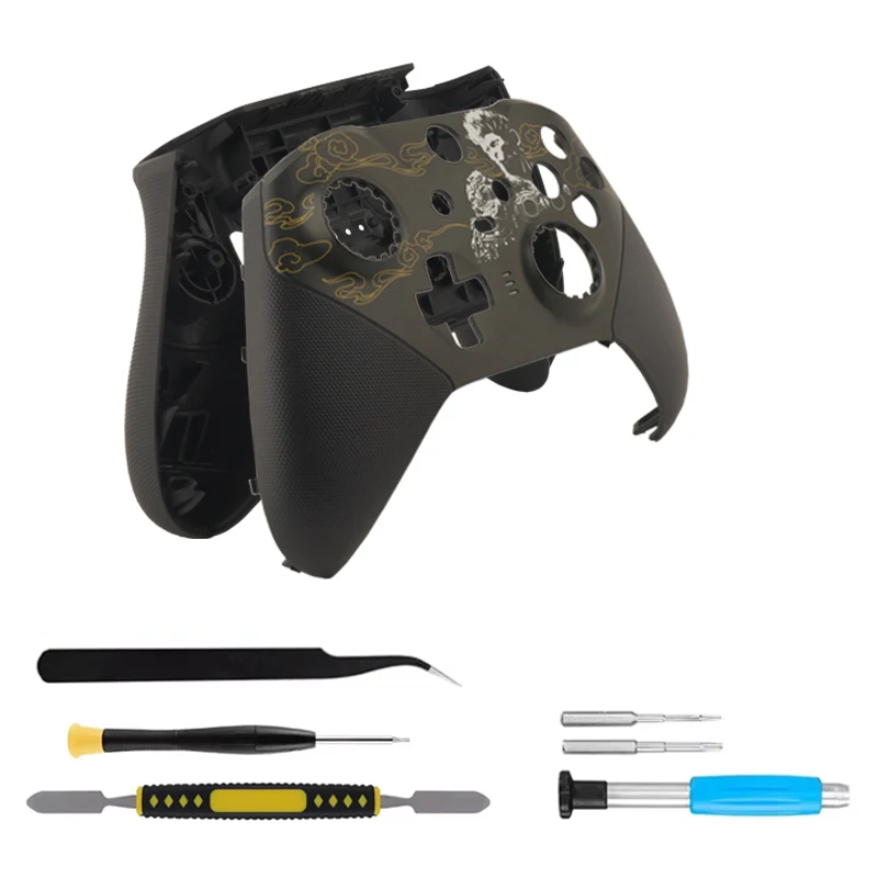Custom Replacement Shell Kit For Xbox One Elite Series 2 Controller 1797 Front Back Housing Cover With Tools DIY Mod Parts