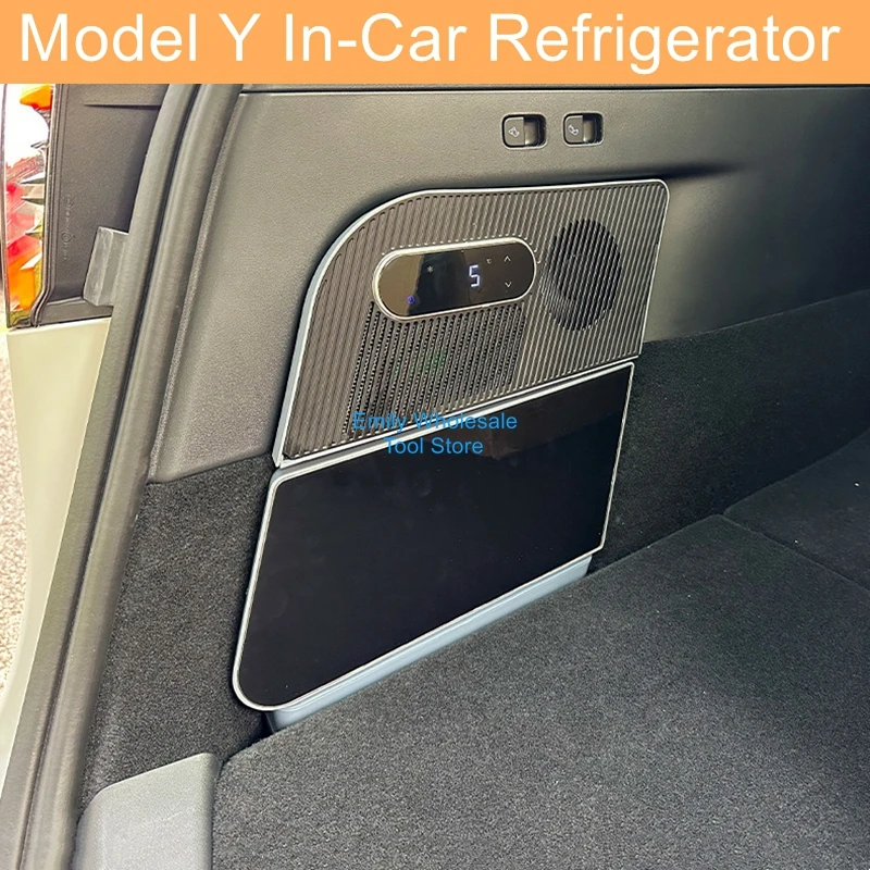 Compatible with Model Y Trunk Fridge, Trunk Cooler, Model Y Compressor-Cooled Car Fridge
