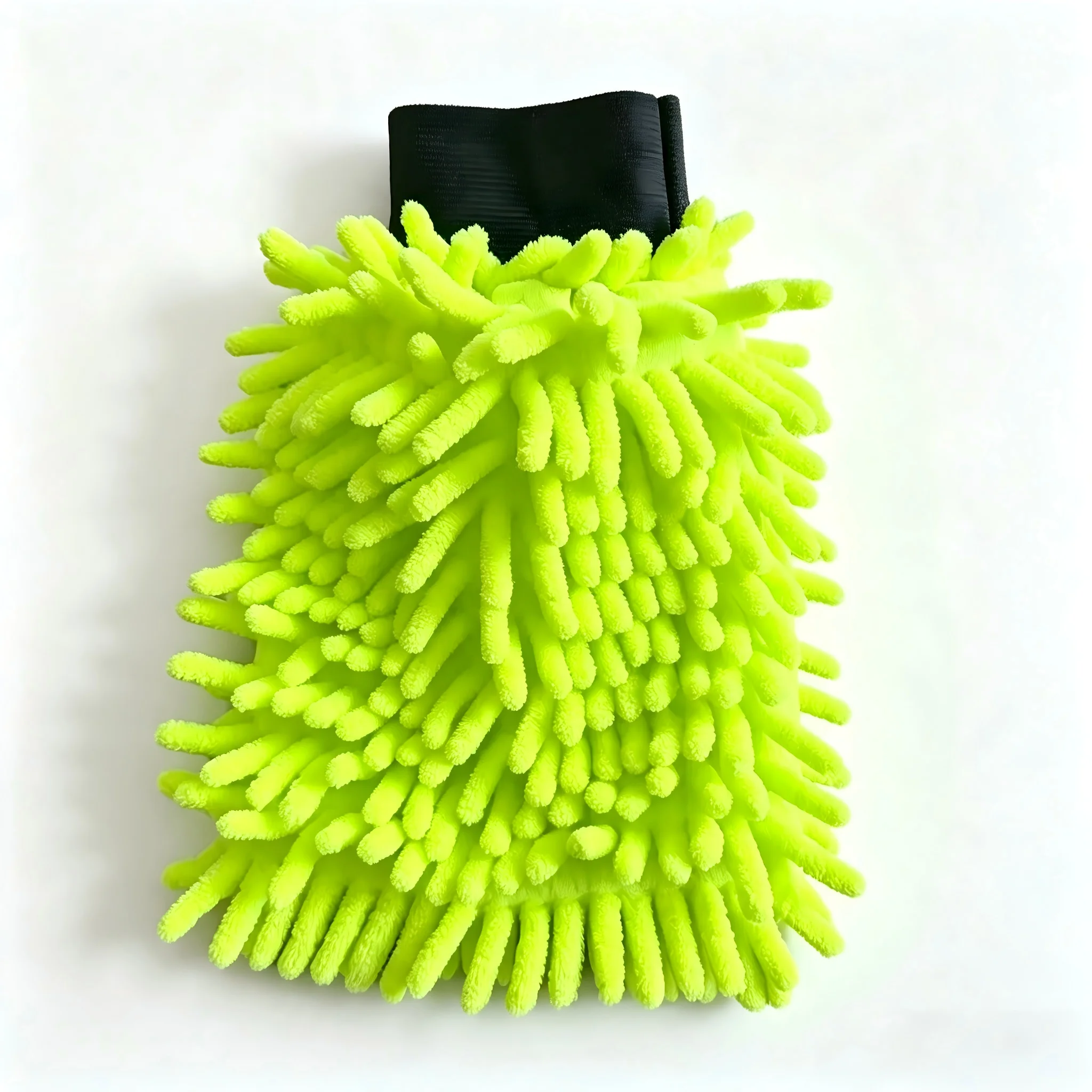 Microfiber Car Wash Gloves 1/2PCS, Electric Bike Cleaning Mitt, Lint Free Scratch Resistant High Density Chenille Cleaning Glove