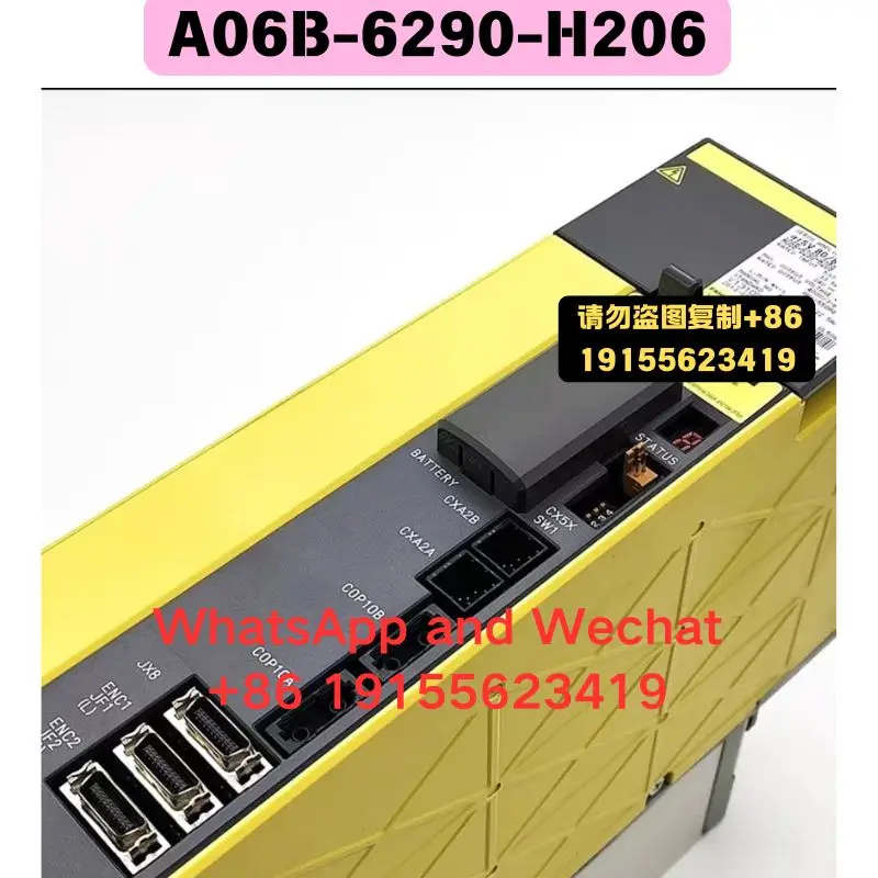 Used OEM disassembled parts A06B-6290-H206 Driver Functional test OK Quick delivery