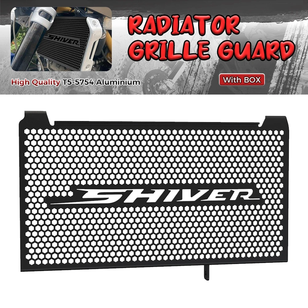 

For Aprilia Shiver SL 750 Motorcycle Radiator Grille Guard Cover Protector Water Tank SL750 2007-2012-2013-2014-2015-2016-2017