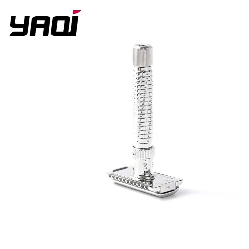 Yaqi Ultima Open Comb Best Gift for Men Stainless Steel Adjustable Mens Wet Shave Tools Safety Razor Men Shaving Products