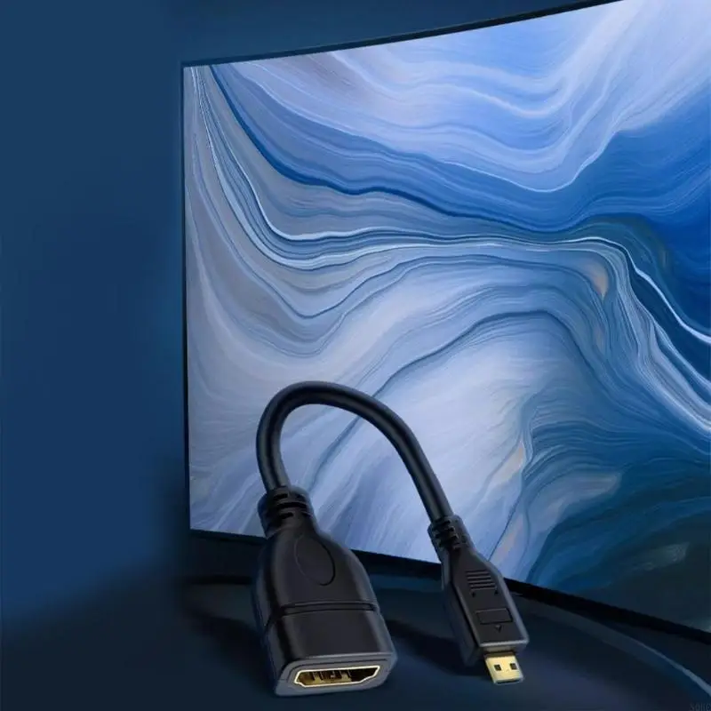 

MicroHDMI Male to Female Adapter for Connection to Large Displays N0HC