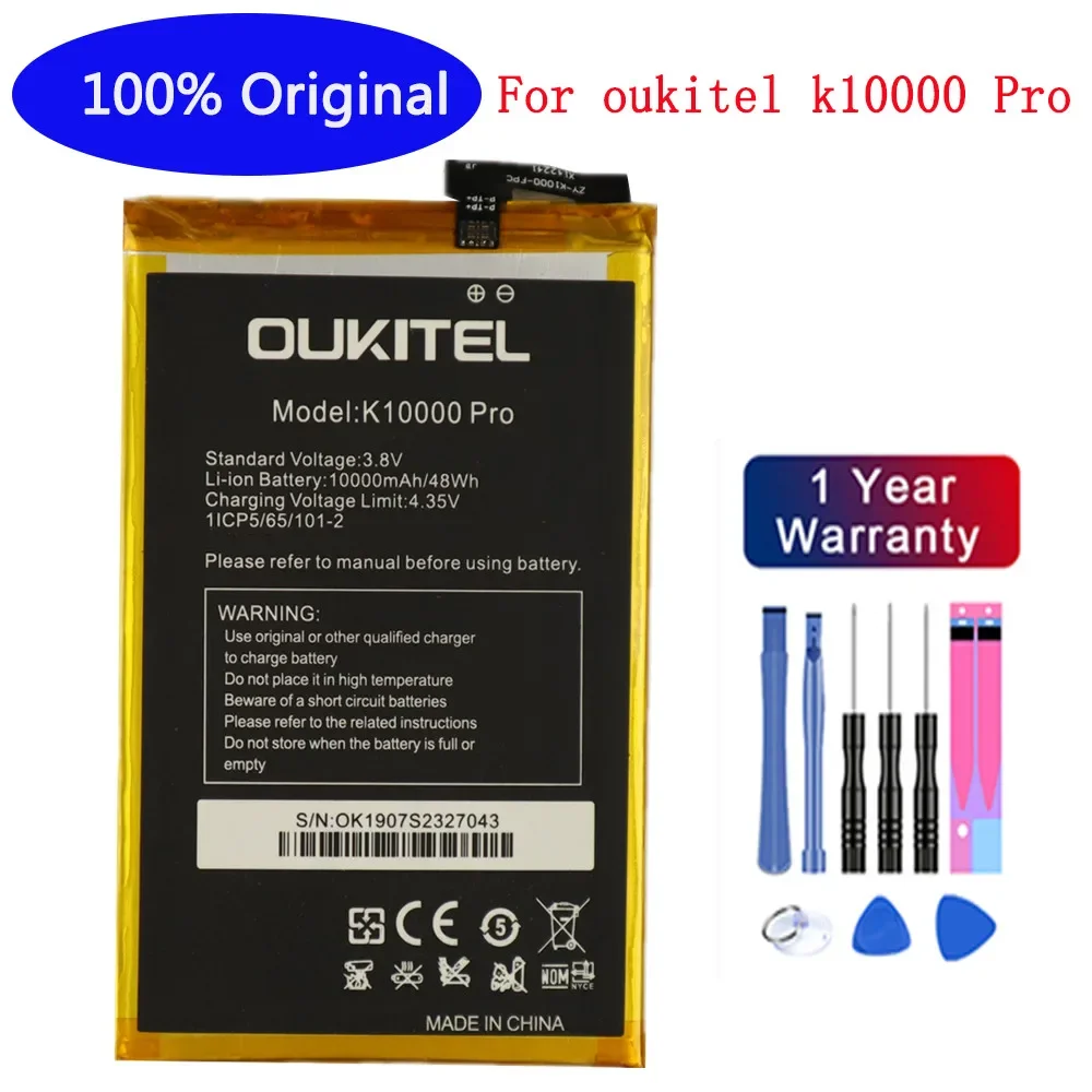 New Original Battery For Oukitel S68 U15 PRO U16 MAX U18 U20 Plus K3 PLUS K6 K7 K10 K5000 K8000 K10000 MAX K10000 Pro Cellphone