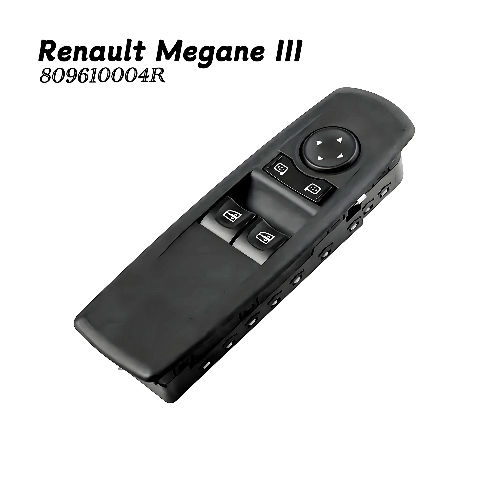 

809610004R For Renault Megane III Coupe 2008-2012, DRIVERS Master Power Window Control Switch Glass Lifter Button