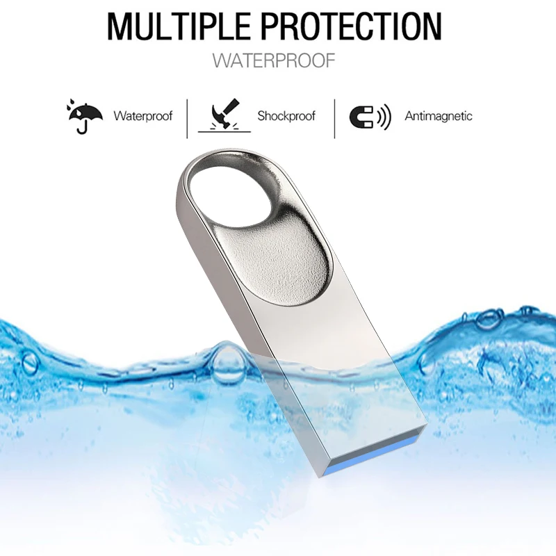 محرك فلاش USB معدني عالي السرعة من النوع c عصا ذاكرة احترافية للمكتب 128 جيجابايت 64 جيجابايت 32 جيجابايت 16 جيجابايت 8 جيجابايت محرك القلم الفضي قرص U