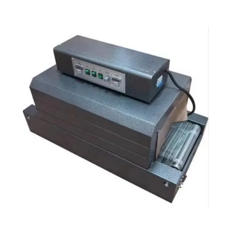 

Table Top Shrink Tunnel Small Bottle Carton Box Package Baler Mosquito Coil Plastic POE PP PVC PE Film Shrink Wrapping Machine