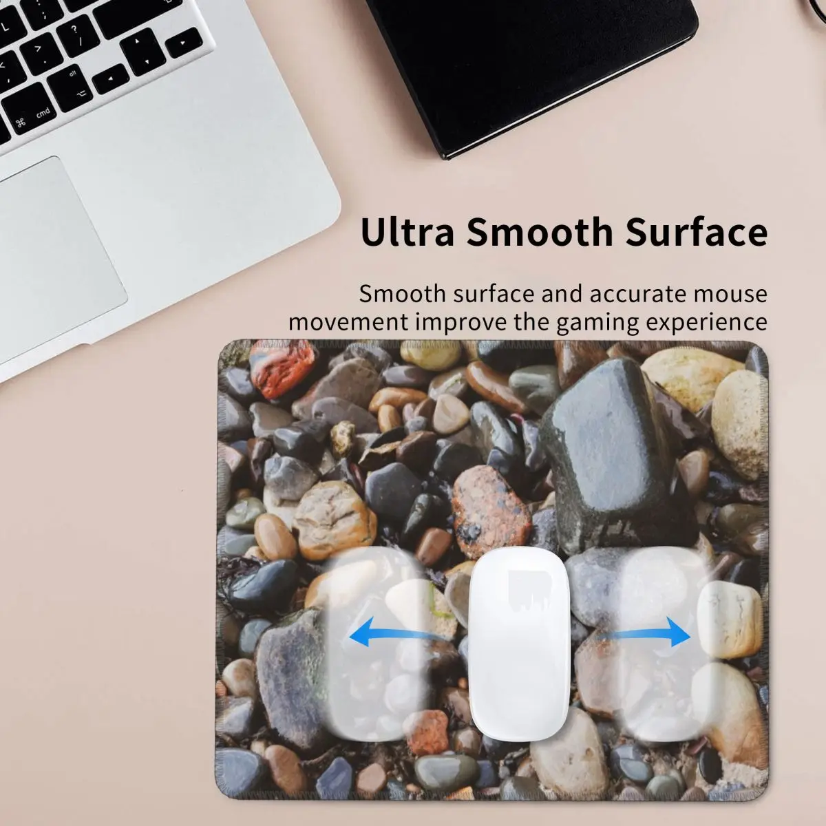 

Коврик для мыши Beach Pebbles, коврик для компьютерной клавиатуры, коврик для мыши, игровой коврик для ПК, офисные аксессуары, коврики для стола