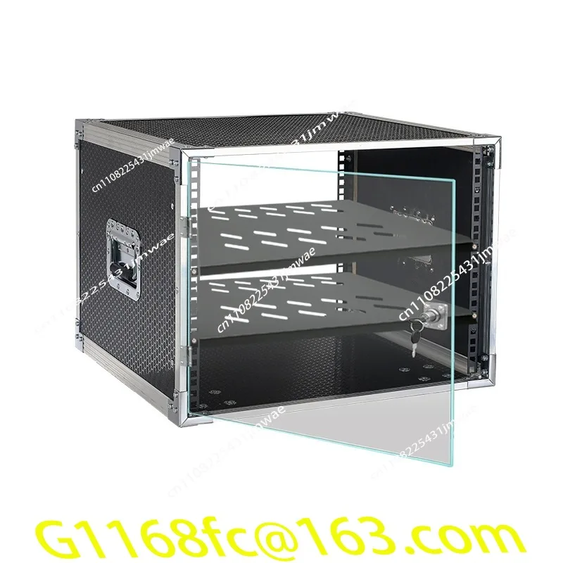 4U6U8U Air Case Cabinet Home Stage Performance Power Amplifier Microphone Receiver Effect Device Peripheral Chassis Rack