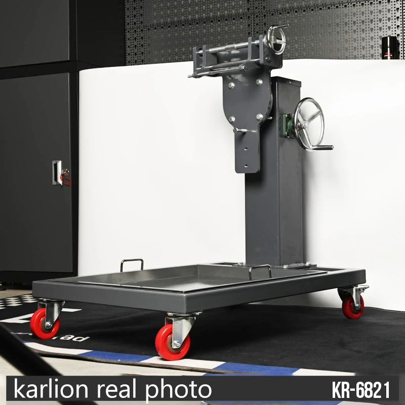 Professional motorcycle engine mount - 360 ° rotating repair rack, heavy  steel for engine reconstruction and maintenance
