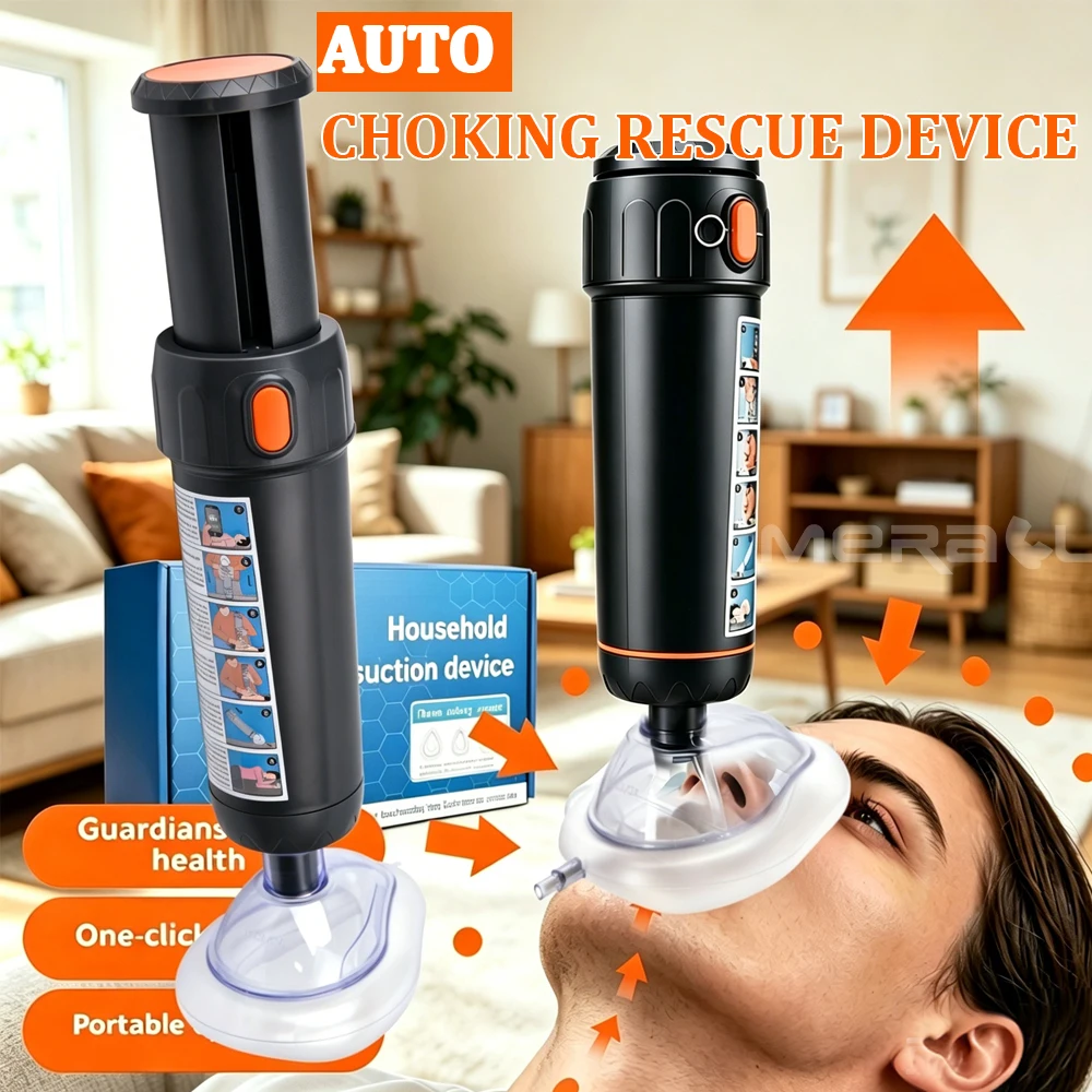 

Automatic Choking Rescue Device Anti Choking Emergency Sucker Anti Asfixia Device First Aid Kit Protable Emergency Breathe choke