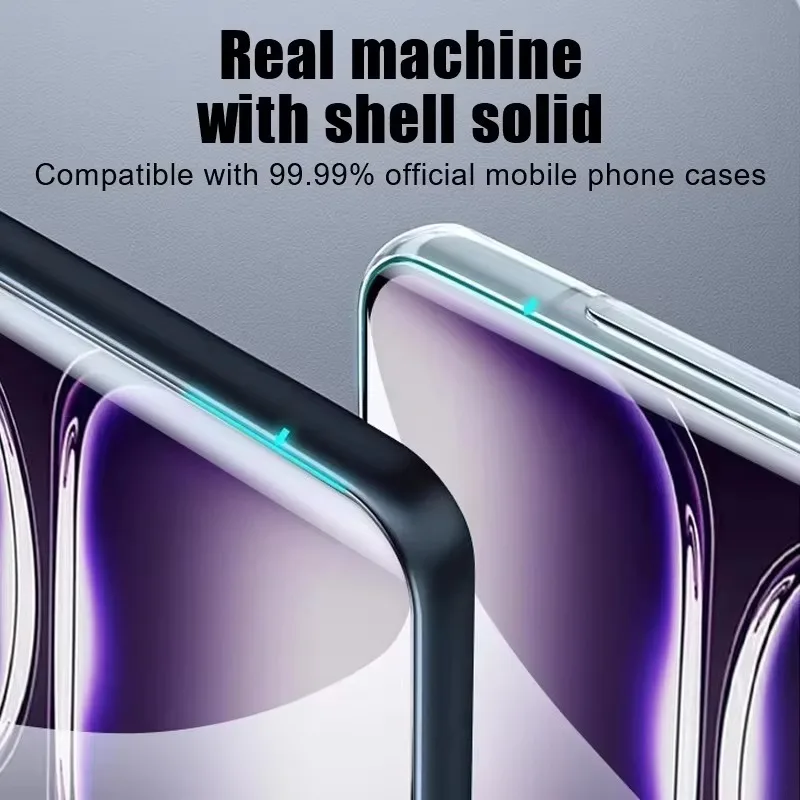 2-3PCS Tempered Glass For OnePlus 13 12 11 10 9 8 7T 7 Pro Screen Protector Film edge glue