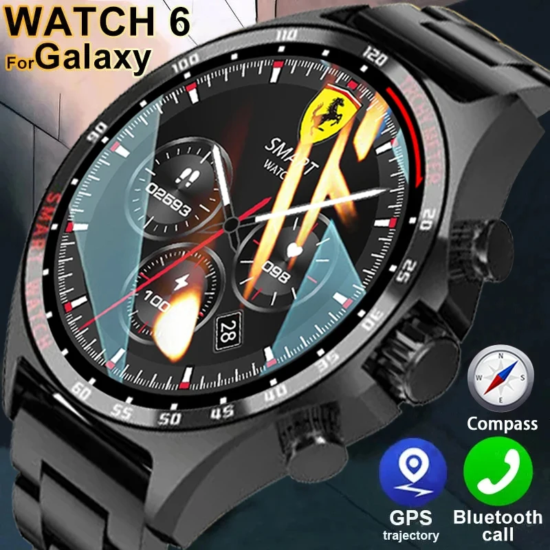 

New Outdoor Sports GPS Smart Watch Men Bluetooth Call Clock HD Smartwatch Health Monitoring Compass IP68 Waterproof Watches Men