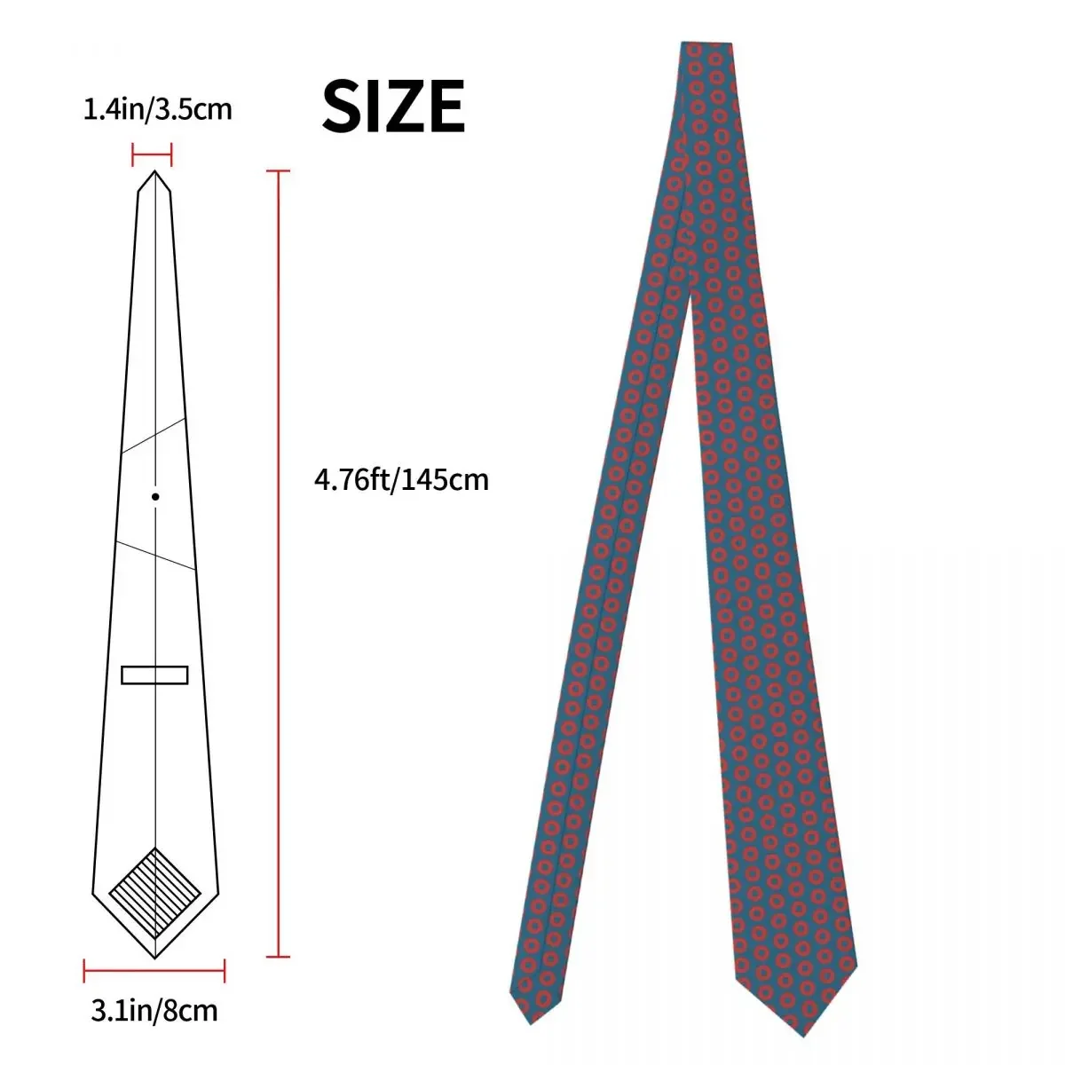 Fun Geometric Tie New Fashion Novelty Casual Neck Ties For Unisex Adult Wedding Party Quality Collar Tie Necktie Accessories