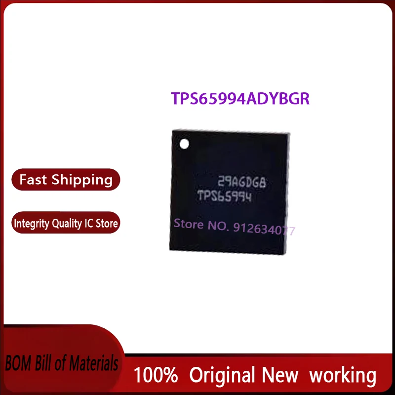 (10-100 قطعة) TPS65994ADYBGR TPS65994AD TPS65994 BGA-50 شرائح IC الجديدة الأصلية #1