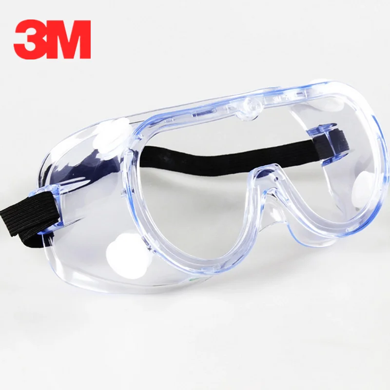 3M 1621 Glasses Goggle Anti-Impact PC Chemical Splash ANSI Z87 Standard Safety Personal Protection UV Protective Factory