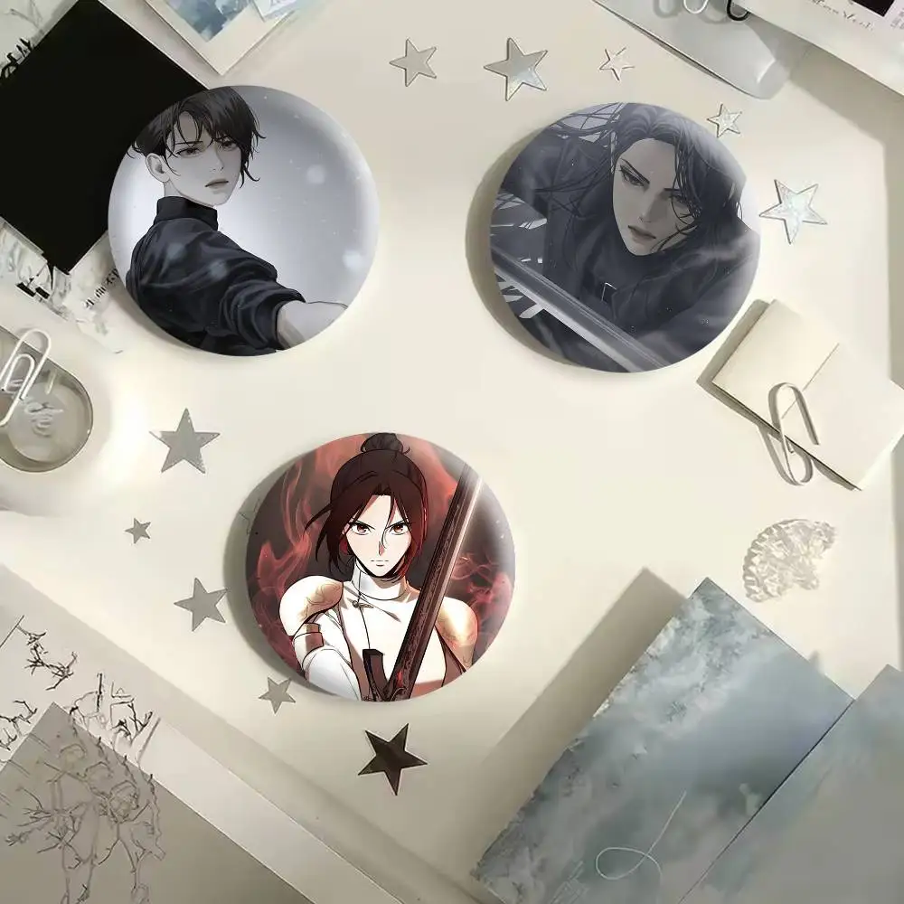 J-Jung H-Heewon ORV O-Omniscient Reader Brooches Cartoon Badge Pins Backpack Hat Accessories Friend Gift