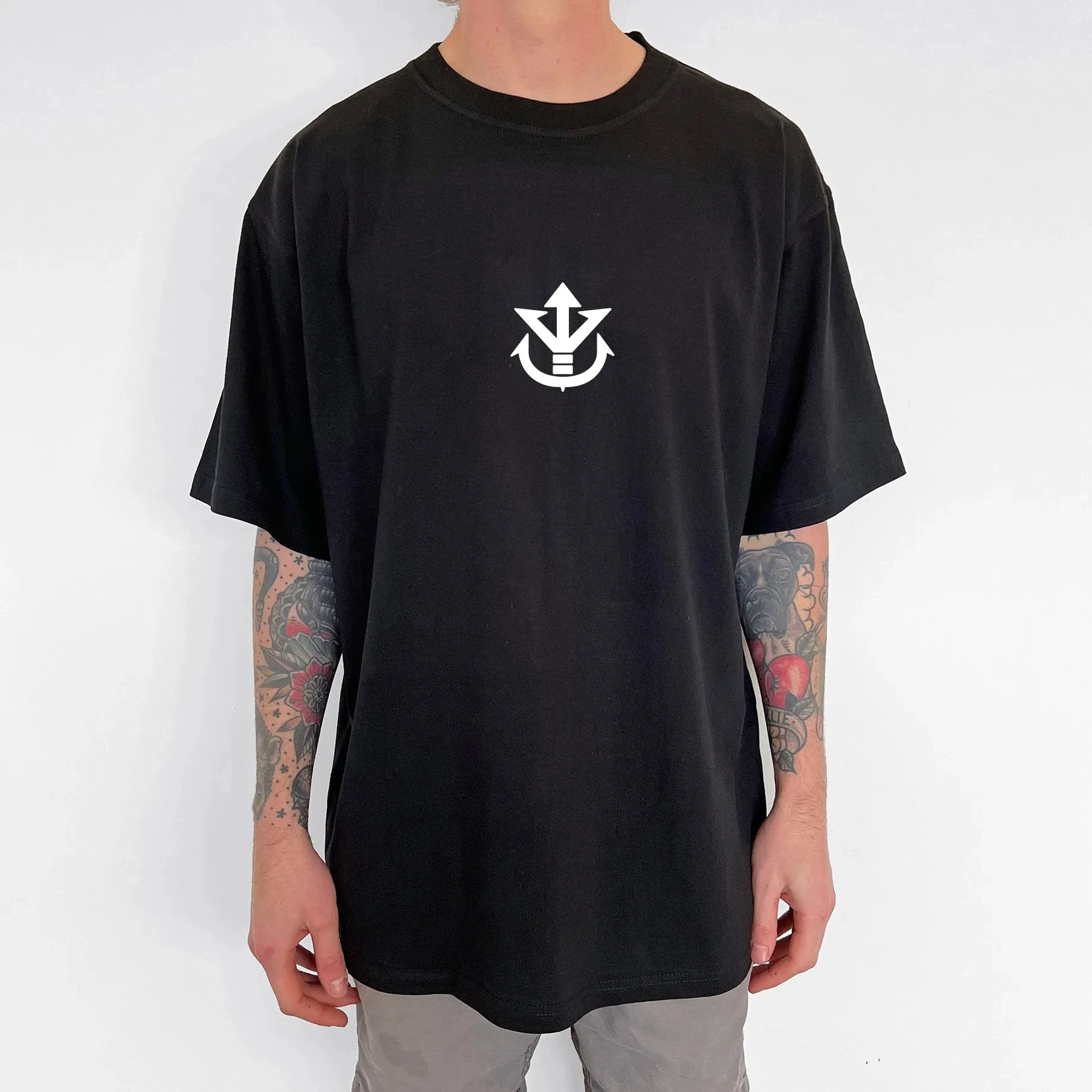 T-shirt girocollo estiva alla moda da uomo e da donna sportiva a maniche corte in cotone stampato Dragon Ball Animation Wukong