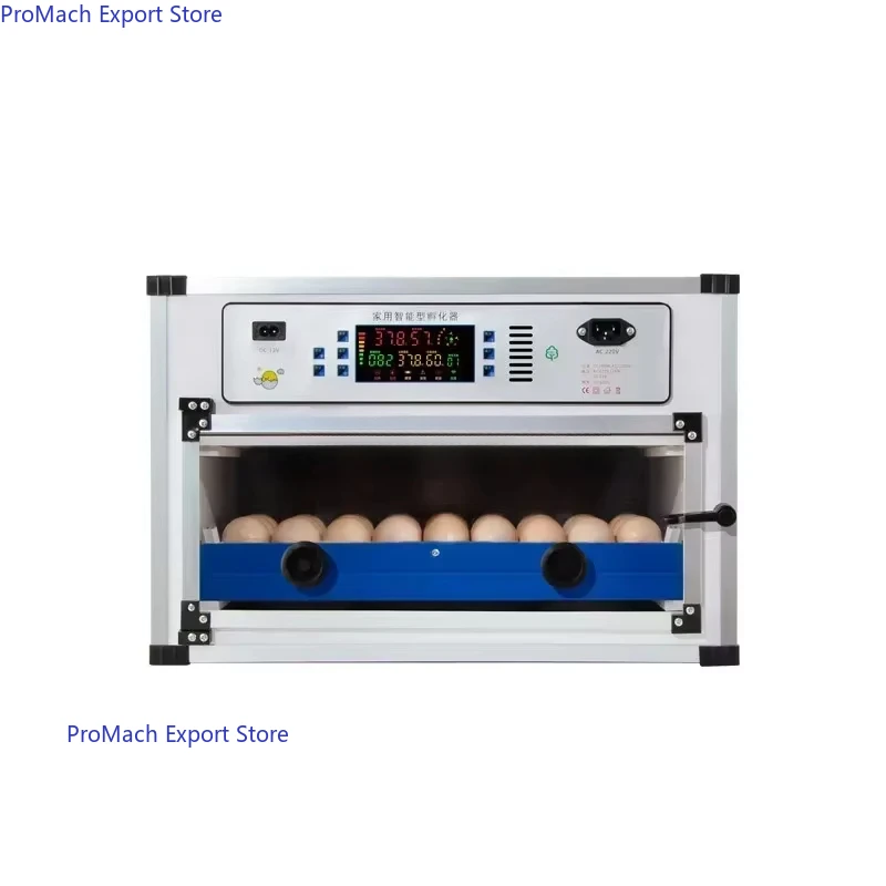 Automatic Egg Incubator 68 Eggs PVC Dual Electric Hatching Machine Automatic Temperature & Humidity Control & Egg Turning