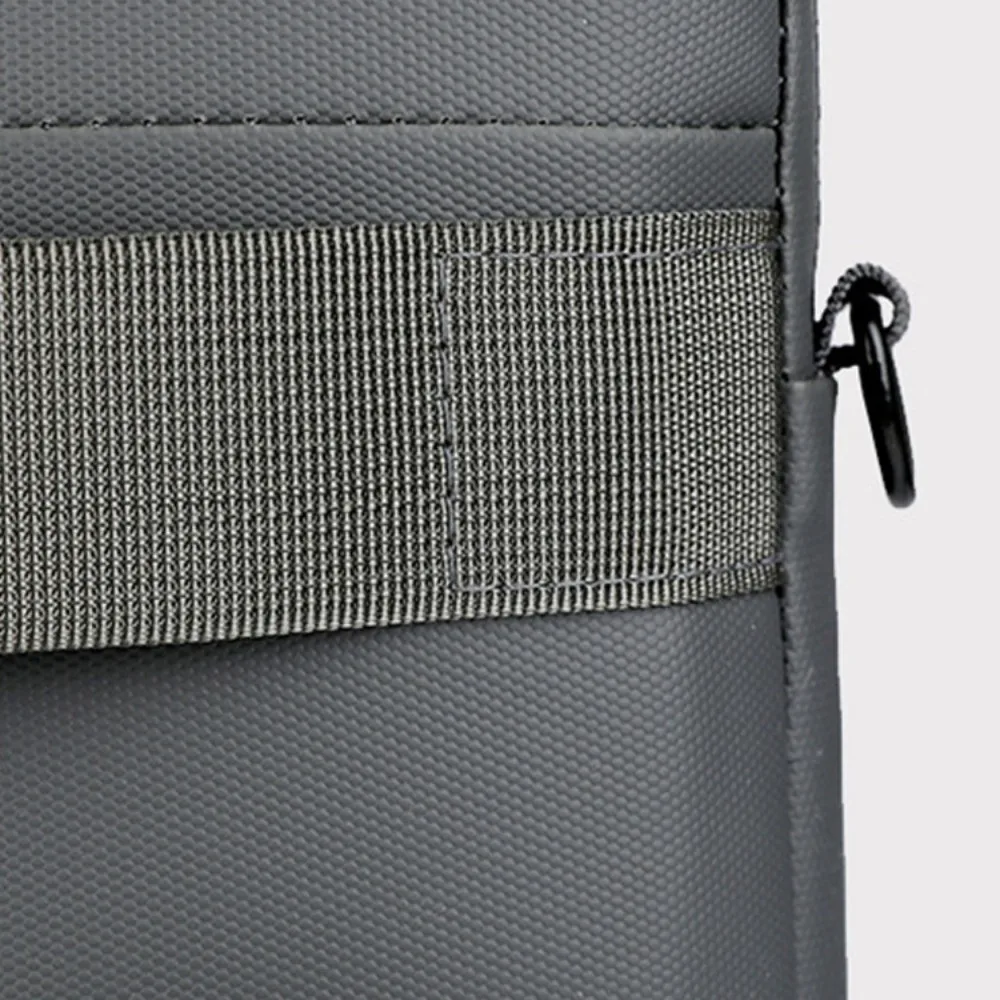 Shoulder Strap Men Business Laptop Bag Briefcase with Handle Portable Laptop Bags Solid Color Waterproof Laptop Shoulder Bag