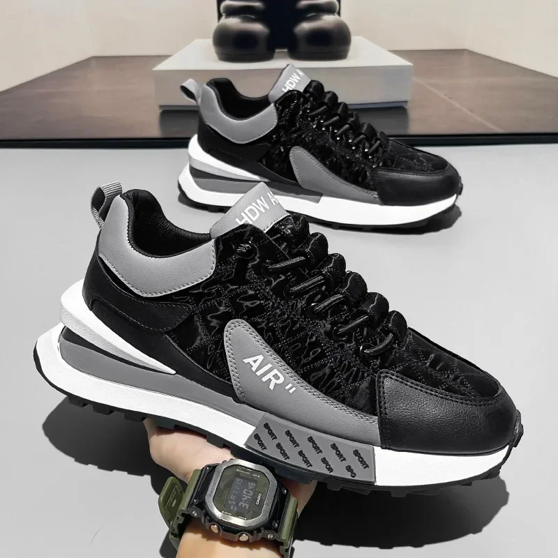 White Air Trainers Cushion Sports Shoe Men High Quality Sneakers Fashion Outdoor Casual Shoes For Man Comfortable Brand Platform