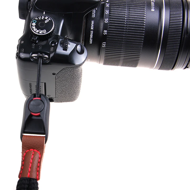 Neue Micro SLR Kamera Quick Release Handgelenk Gurt Seil Armband für Canon Nikon Leica Sony A5100 A6300 A7RM2 A6000 A6500 A7 DSLR – Detail 6
