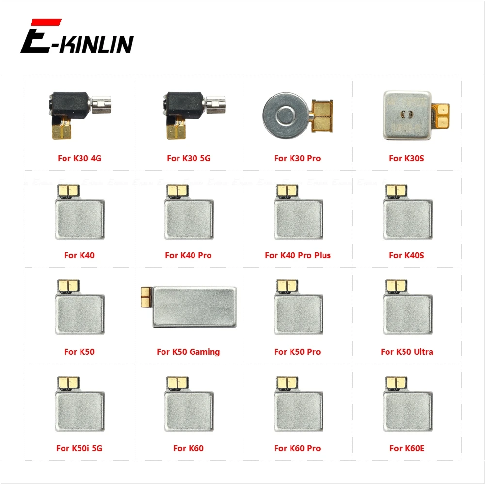 Ringer Vibrator Module Vibration Motor Flex Cable For Xiaomi Redmi K30 K30S K40 K40S K50 K50i K60 K60E K20 Pro Plus Gaming Ultra