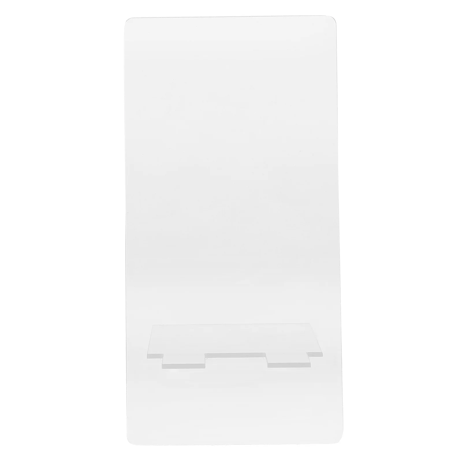 2Pcs Multi-Function Acrylic Writing Board Clear Desktop Memo Board for Home School Office Decor Office Supply Home Supply