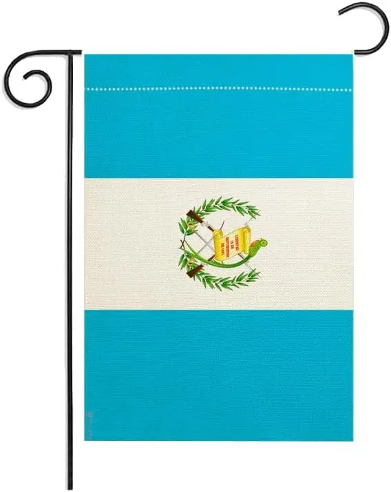 Guatemala Guatemalans Garden Flag,Garden Decoration Flag,Indoor and Outdoor Flags,Celebration Parade Flags,Anniversary Celebrati