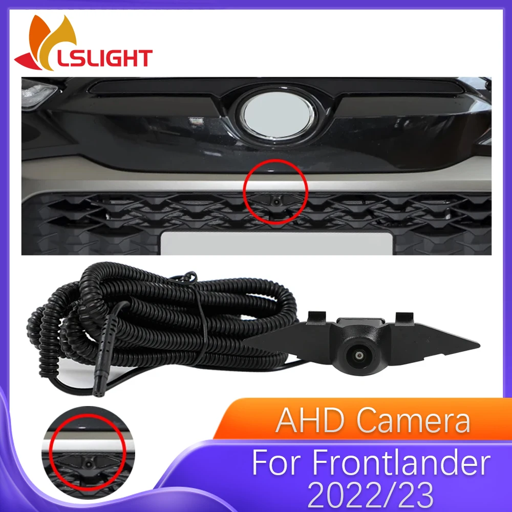 

Автомобильная камера переднего вида для Toyota Frontlander 2022 2023, OEM AHD HD, ночное видение «рыбий глаз» 150 ° Система парковочного монитора с хромированной камерой